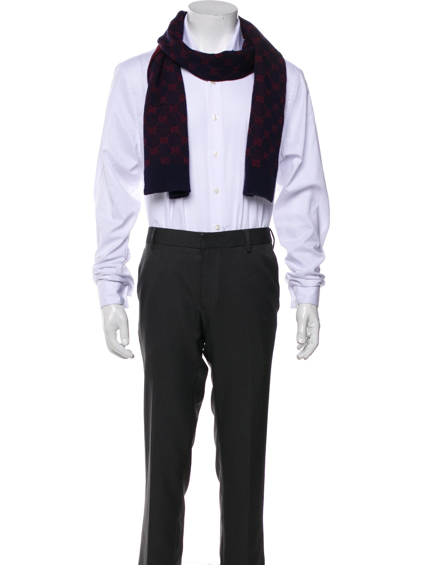 Gucci Alpaca GG Signature Scarf